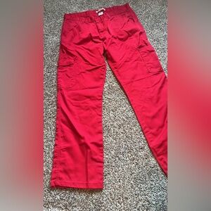 Mens Chams red cargo pants size 36